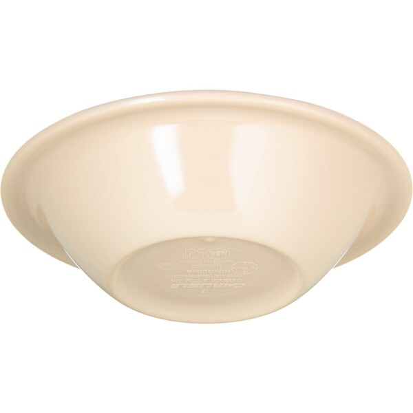 Carlisle Foodservice Melamine Rim Fruit Bowl, 5 oz., Tan, PK48 - KL80025