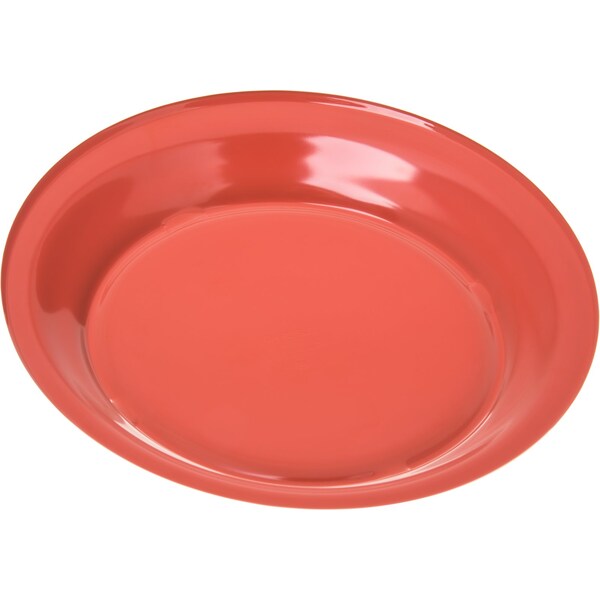 Carlisle Foodservice Melamine Dinner Plate, 10.25", Orn, PK48 - 4350052