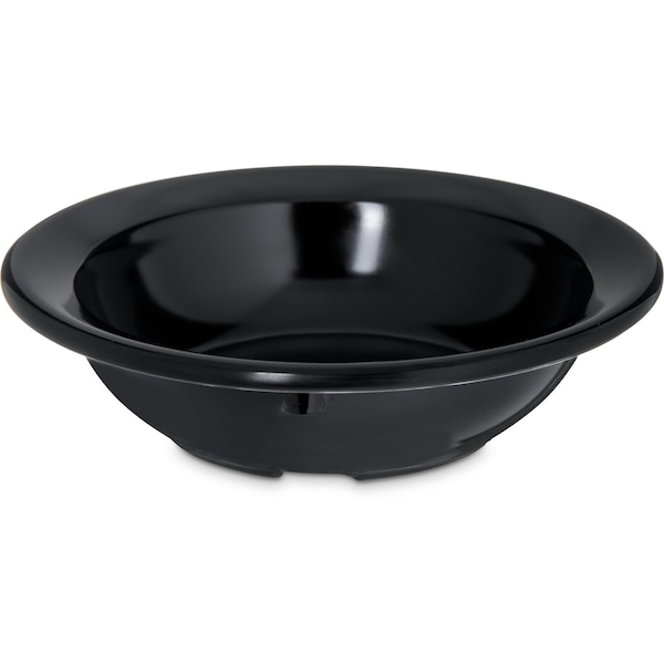 Carlisle Foodservice Melamine Fruit Bowl, 3.5 oz., Blk, PK48 - 4353203