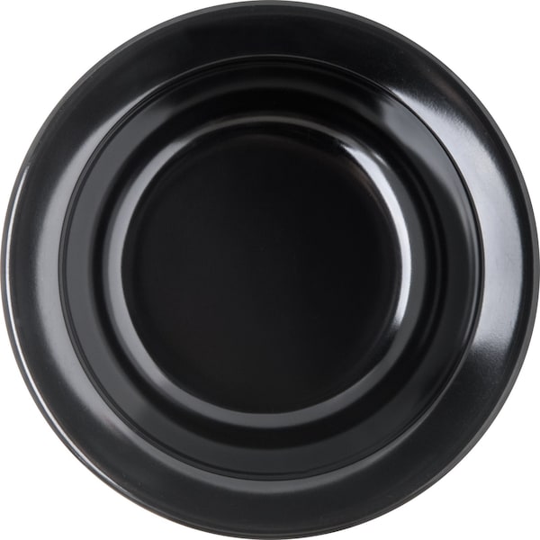 Carlisle Foodservice Melamine Fruit Bowl, 3.5 oz., Blk, PK48 - 4353203