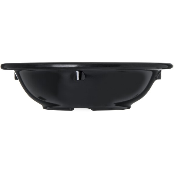 Carlisle Foodservice Melamine Fruit Bowl, 3.5 oz., Blk, PK48 - 4353203