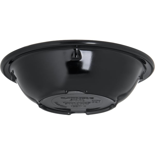 Carlisle Foodservice Melamine Fruit Bowl, 3.5 oz., Blk, PK48 - 4353203