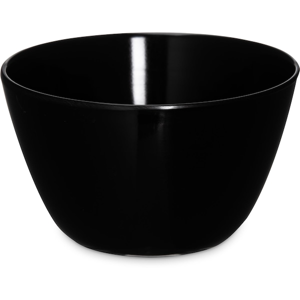 Carlisle Foodservice Melamine Bouillon Cup Bowl, 8 oz., Bk, PK48 - KL35003