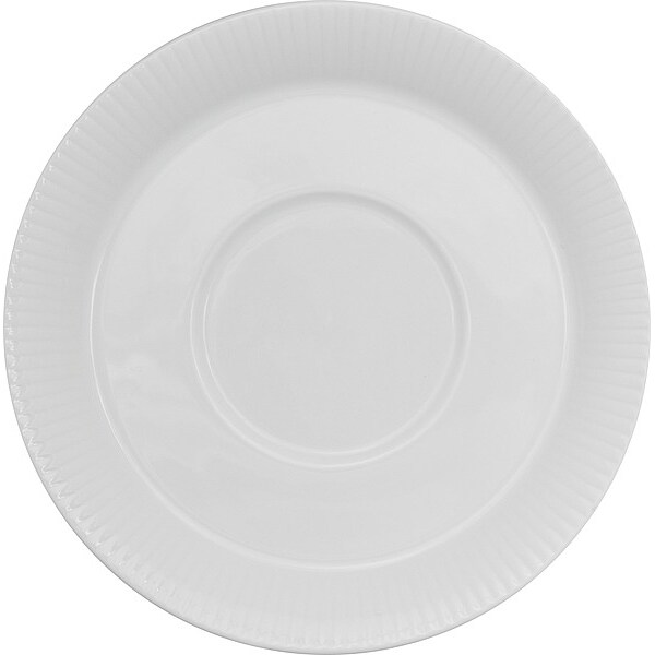 Iti Saucer, 6" Dia, Bright White, PK24 - SB-2