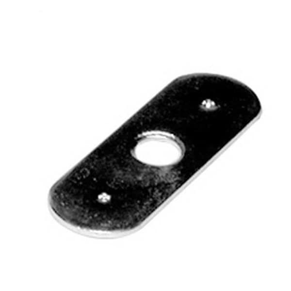 Wood Technology Wood Technology WT7082 Oval Strike Plate for 7089; 7090 & 7091 - Zinc - WT7082