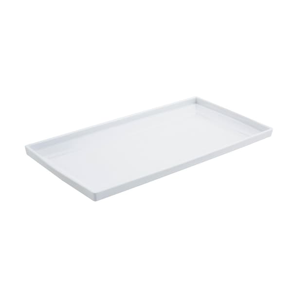 Bon Chef Americana Square Bowl 3Qts. 10 1/4"L X 19"W X 1 1/2"Deep - 53106WHITE