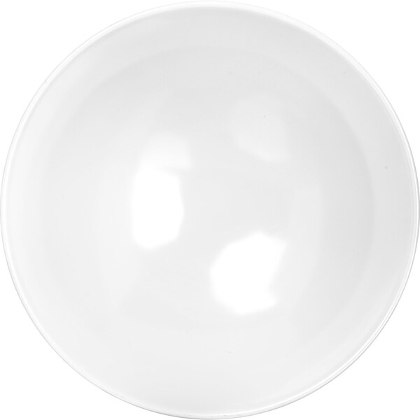 Carlisle Foodservice Melamine Shallow Bowl, 46 oz., Wht, PK12 - ARR24002