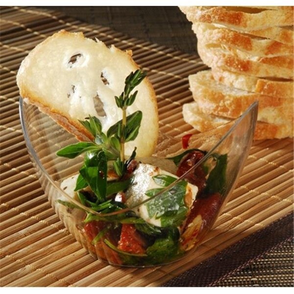 Fineline Settings Fineline Settings 6303-CL Clear Large Tiny Tureens Appetizer Bowl - 6303-CL