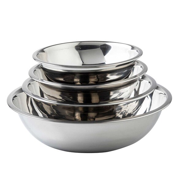 Tablecraft Mixing Bowl, SS, Mirror, 13.25"X4.25", 8Qt - 827