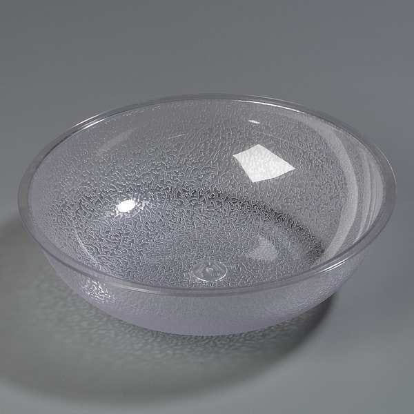 Carlisle Foodservice Pebbled Bowl, 3 qt., Clear PK12 - 7210GR07