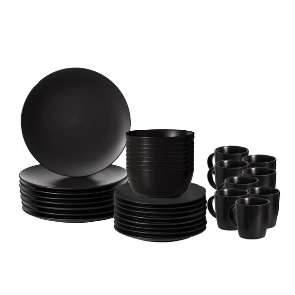 Dinewares 32 PC Dinnerware Dish Set for 8 Person, Mugs, Salad and Dinner Plates and Bowls Sets, Dishes - QI004501.2