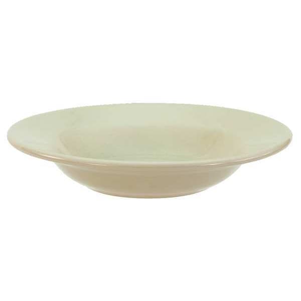 Crestware Rimmed Soup Bowl, 12 oz., Ceramic Bone White PK24 - CM61
