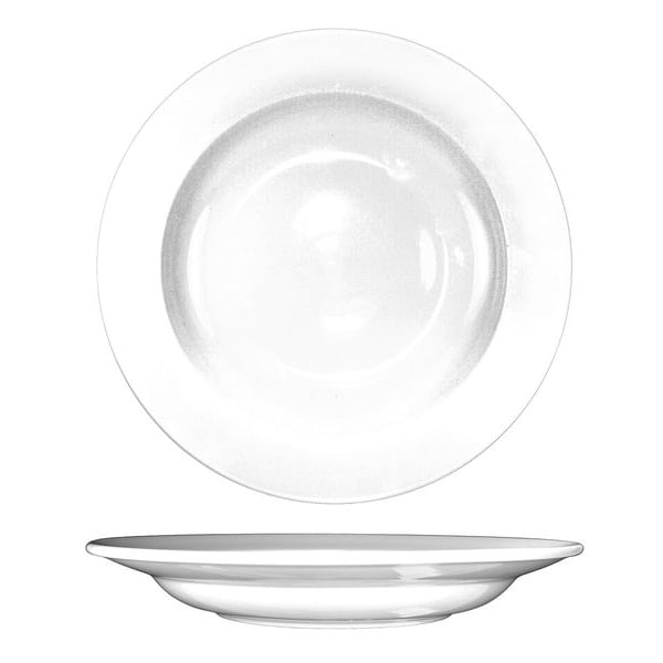 Iti Pasta Bowl, 12 oz., Ceramic European White PK12 - DO-105