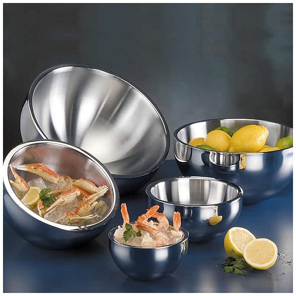 American Metalcraft Insulated Bowl 304 oz., 14" Silver - AB14