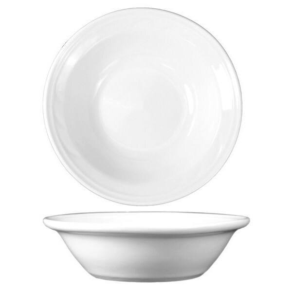 Iti Fruit Bowl, 3-1/2 oz., Ceramic Bright White PK36 - AM-11