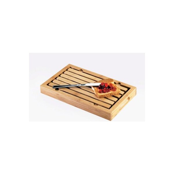 Cal Mil Plastics Cal-Mil Bamboo Bread Crumb Catcher 13-3/4"W x 8"D x 1-1/2"H - 823
