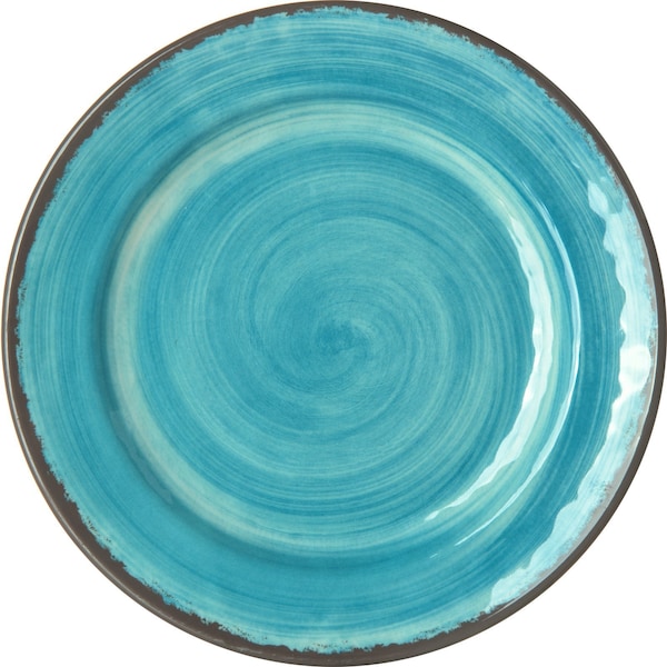 Carlisle Foodservice Melamin Bread/Butter Plate, 7", Aqu, PK12 - 5400715