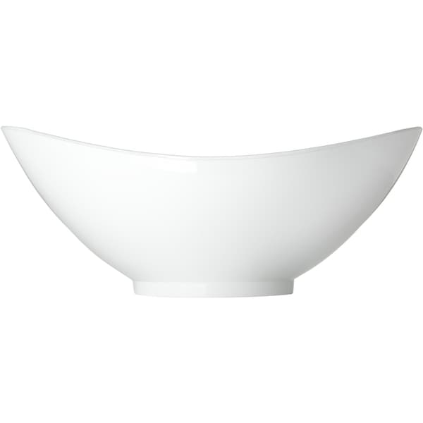 Carlisle Foodservice Bowl, 13-3/4"x9-3/8", White, PK4 - 041102