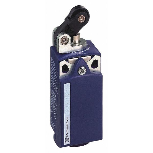 Interruptor de límite Telemecanique Sensors, émbolo, palanca de rodillo, 1NC / 1NO, 3A @ 240V AC, Ubicación del actuador: Arriba - XCKP2121P16