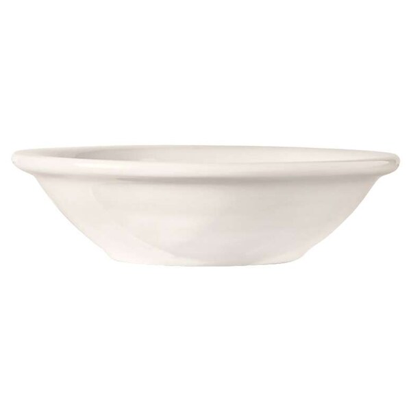 World Tableware Porcelana Rolled Edge 4.875" 5.5 oz. Bright White Fruit Bowl, PK36 - 840-310-020