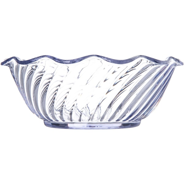 Carlisle Foodservice Tulip Bowl, SAN, 13 oz., Clr, PK24 - 453307
