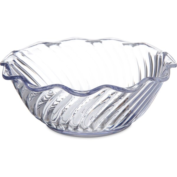 Carlisle Foodservice Tulip Bowl, SAN, 13 oz., Clr, PK24 - 453307