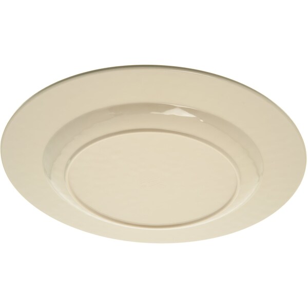 Carlisle Foodservice Melamine Dinner Plate, 11", Amber, PK12 - 5400113