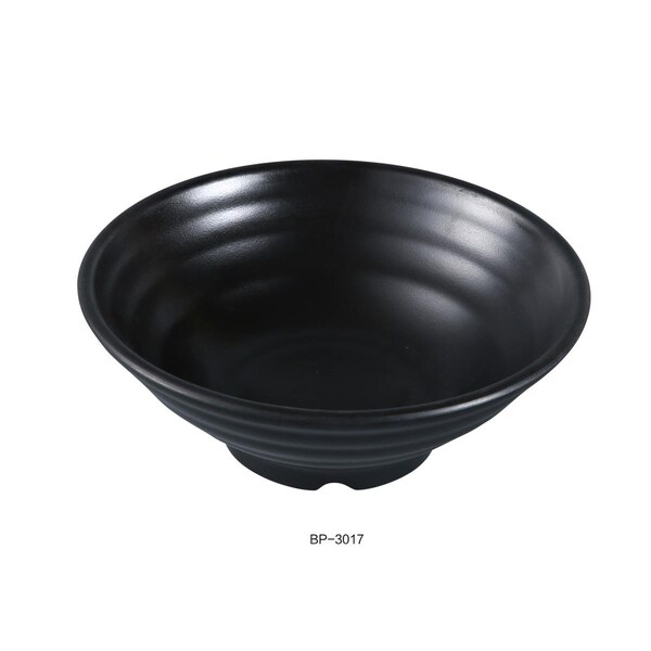 Yanco Black Pearl-2 Bowl, Black - 16 oz, 24PK - BP-3017