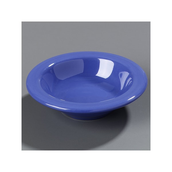 Carlisle Foodservice Melamine Rim Fruit Bowl, 4.5 oz., Bl, PK48 - 3304214