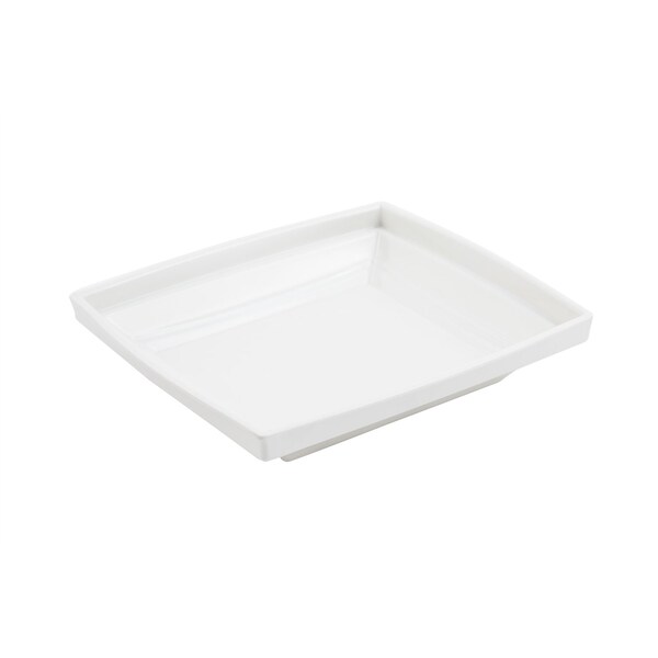 Bon Chef Americana Square Bowl 10 1/4"L X 9"W X 2" 2 Qts. - 53103WHITE