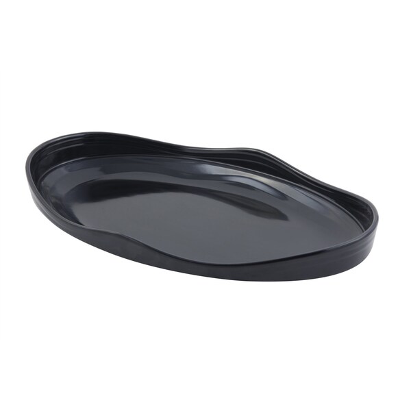 Bon Chef Euro Round Bowl 6Qts. 18"L X 11"W X 4"Deep - 53202BLACK