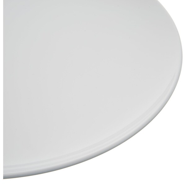 Carlisle Foodservice Melamine Buffet Pizza Plate, 12", Wht, PK12 - 4380002