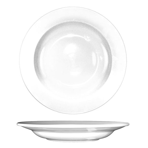 Iti Pasta Bowl, 25 oz., Ceramic European White PK12 - DO-125