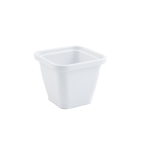 Bon Chef Dynasty Square Bowl 5 1/2" L X 5 1/2" W X 5" Deep - 53306WHITE
