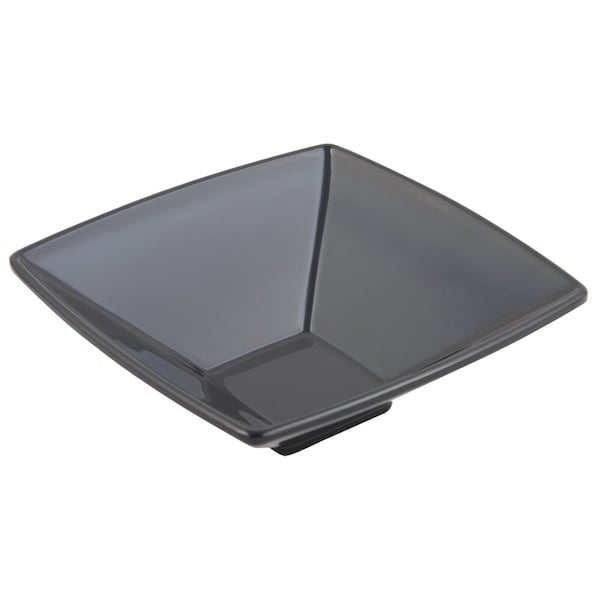 Bon Chef Melamine Small Square Bowl 6 3/8 X 6 3/8 X 2 1/4  12 Oz - 53503BLACK