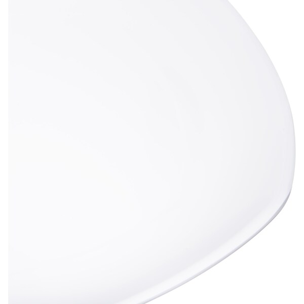 Carlisle Foodservice Upturned Corner Sq. Plate, 11.5", Wht, PK48 - 4330402