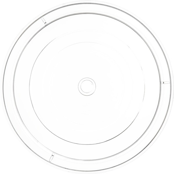 Carlisle Foodservice Clear Plate Cover, 10-3/4"-11", PK12 - 199307