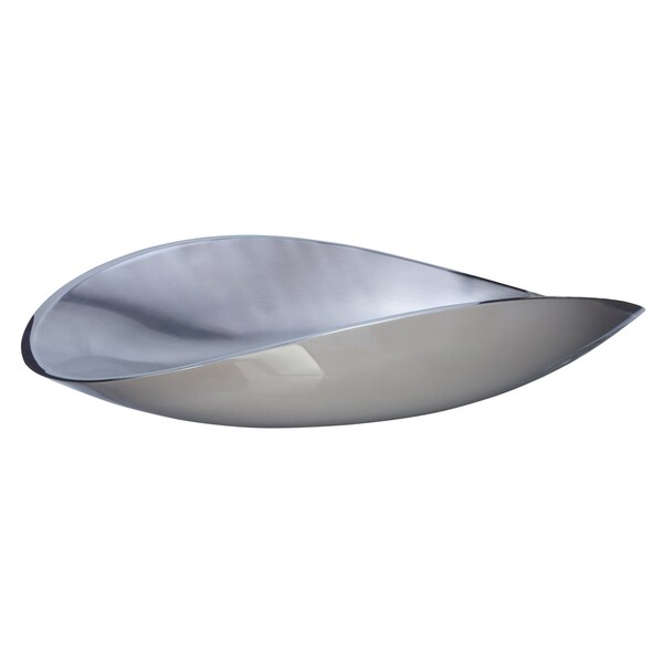 Bon Chef Suite Mirror S/S Petalo Bowl - Small   10.5 L X 8 W X 2 H - 61368