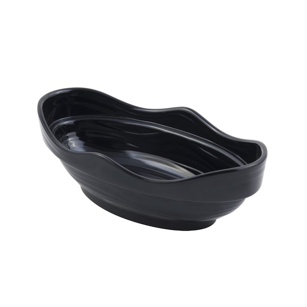 Bon Chef Euro Round Bowl 2Qt 16Oz 11"L X 6"W X 3 1/2"Deep - 53207BLACK