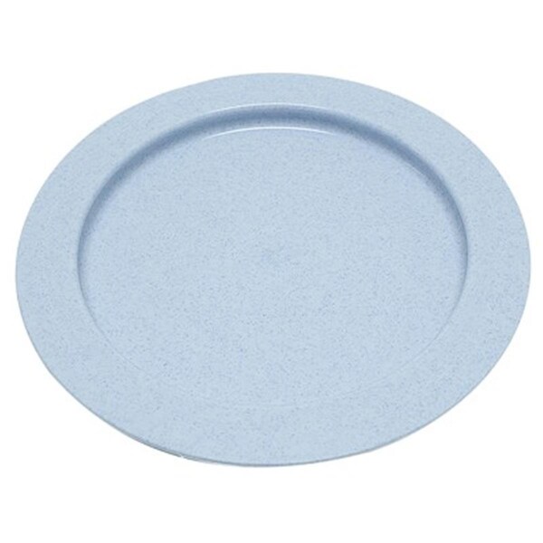 Top Chef 9 in. Inner Lip Plastic - Plate, Blue - TO2580457