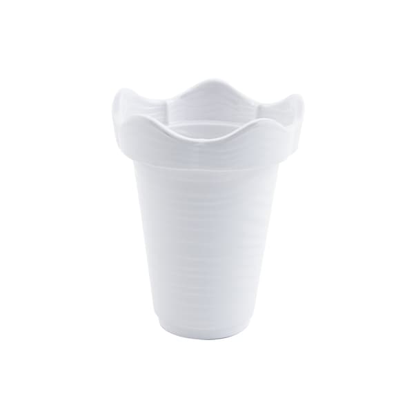 Bon Chef Euro Round Bowl 1Qt. 5" Dia X 5" Dia X 6" Deep - 53204WHITE