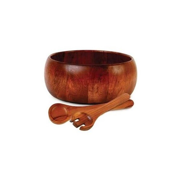 Gibson Gh La Roda 3pc Wood Salad Set - 60687.03