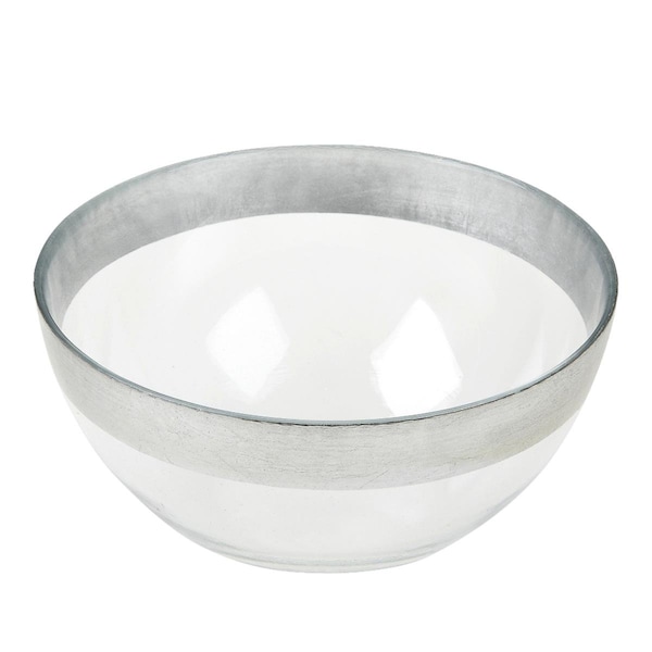 Red Pomegranate 6 in. Celebration BowlSilver - 8412-2