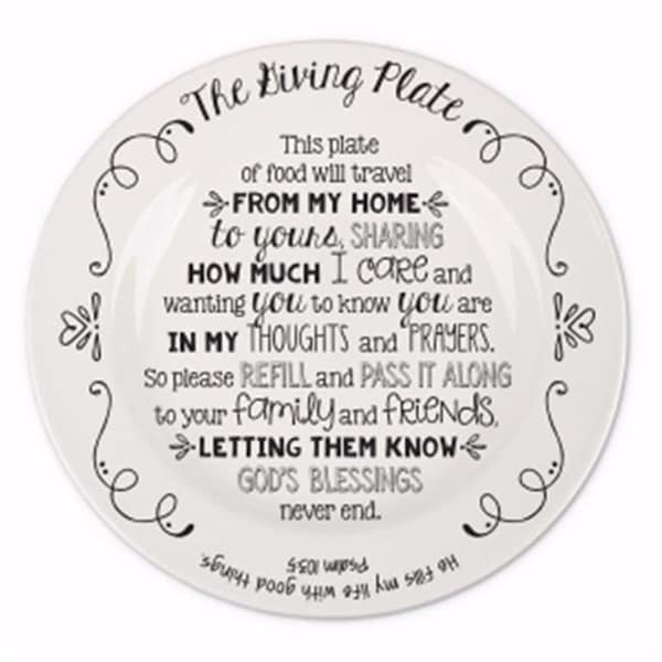 Lighthouse Christian Products 196570 Plate Giving Plate - 51102