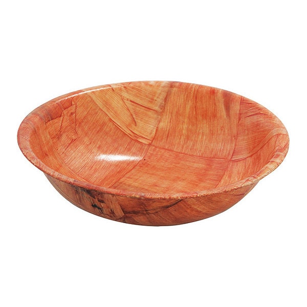 Tablecraft Woven Wood Round Bowl, 16" Dia - 216