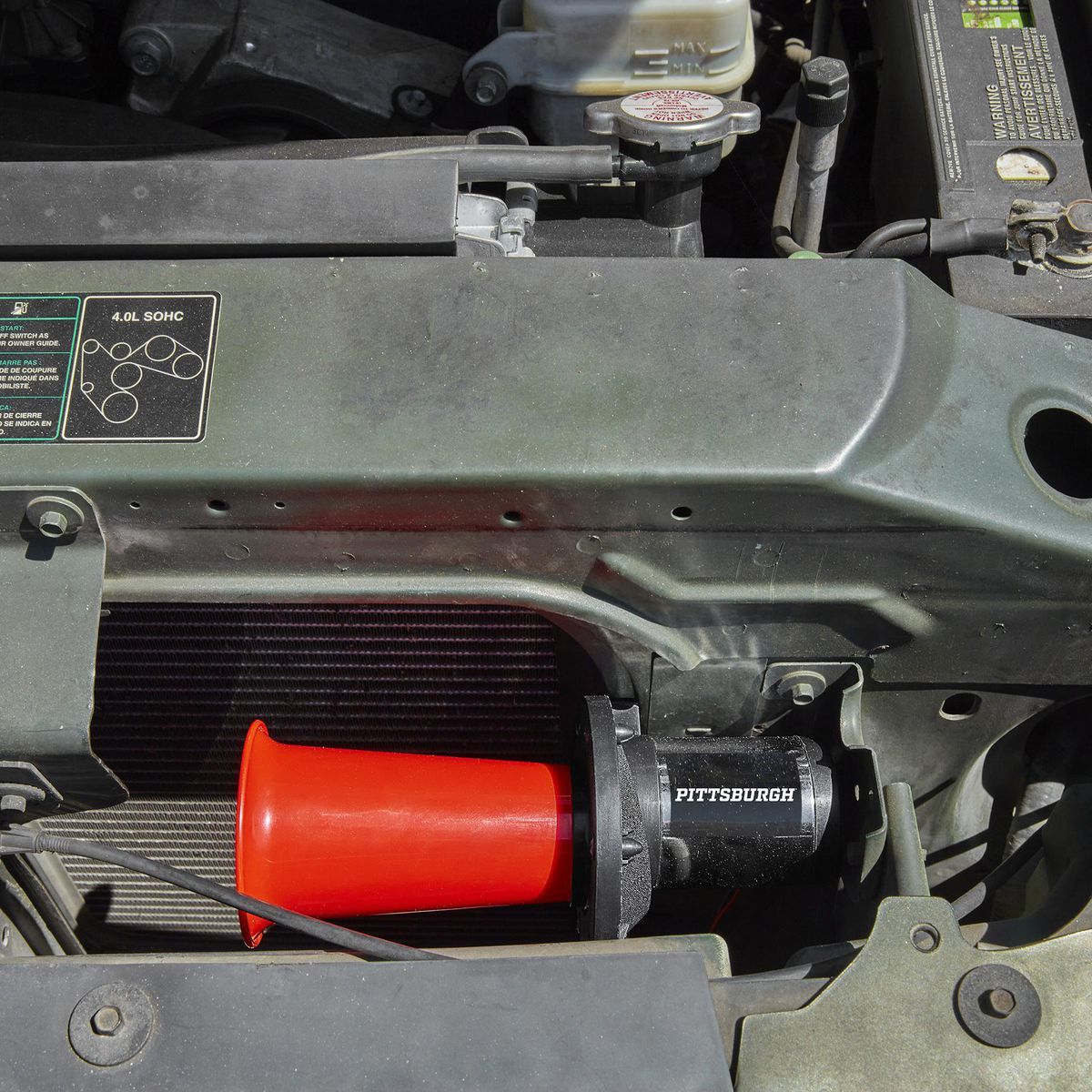 Pitido de carro Ooga de 12V de Pittsburgh 109 dB con sonido antiguo - 58805