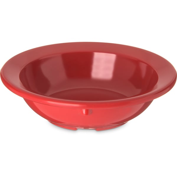 Carlisle Foodservice Melamine Fruit Bowl, 3.5 oz., Red, PK48 - 4353205