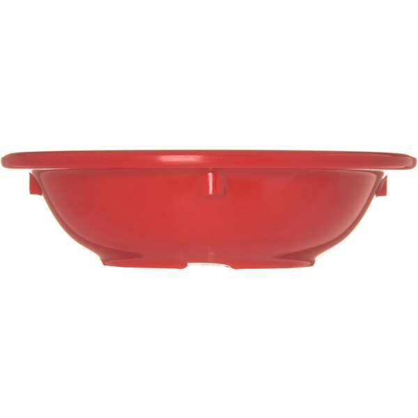 Carlisle Foodservice Melamine Fruit Bowl, 3.5 oz., Red, PK48 - 4353205