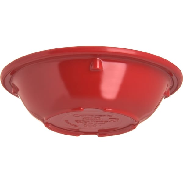 Carlisle Foodservice Melamine Fruit Bowl, 3.5 oz., Red, PK48 - 4353205