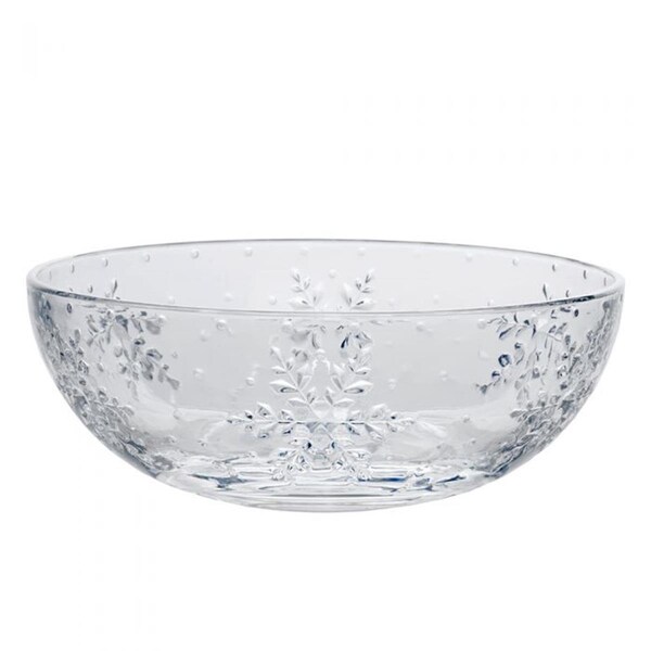 Red Pomegranate Red Pomegranate  6 in. Celebration Bowl, Silver - Set of 4 - 4412-2